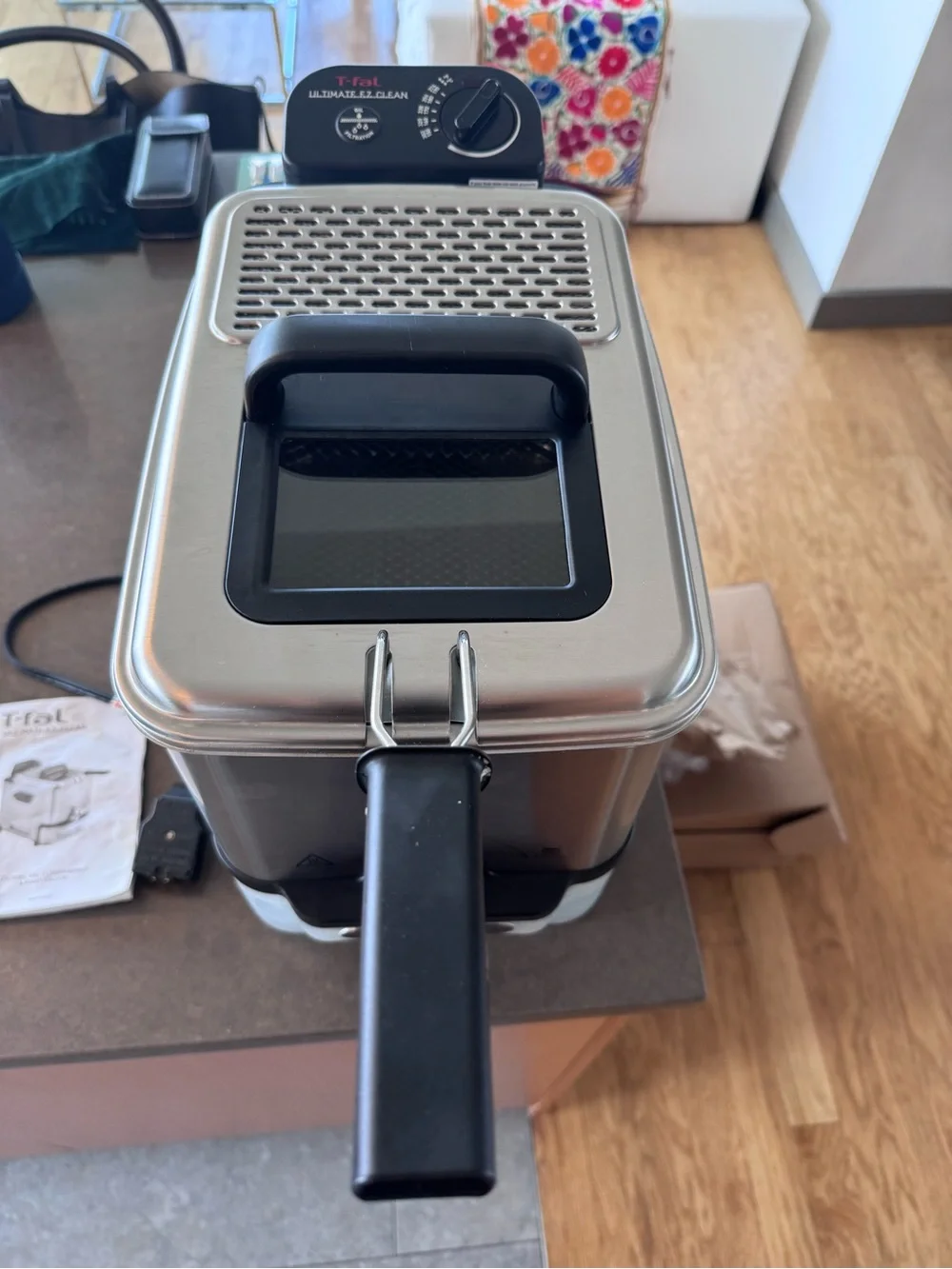 T-FAL Ultimate EZ Clean Deep Fryer 3.5 Liters, Oil Filtration System